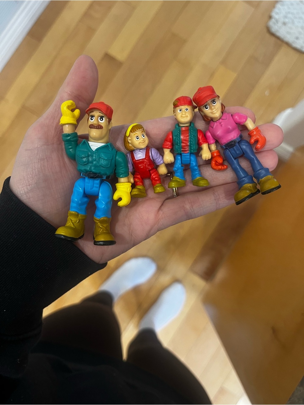 Vintage Retired Fisher Price Rescue Heroes Billy Blazers Farm Set of 4